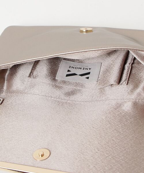 「ANEMONE」 クラッチバッグ FREE ベージュ レディース_画像4