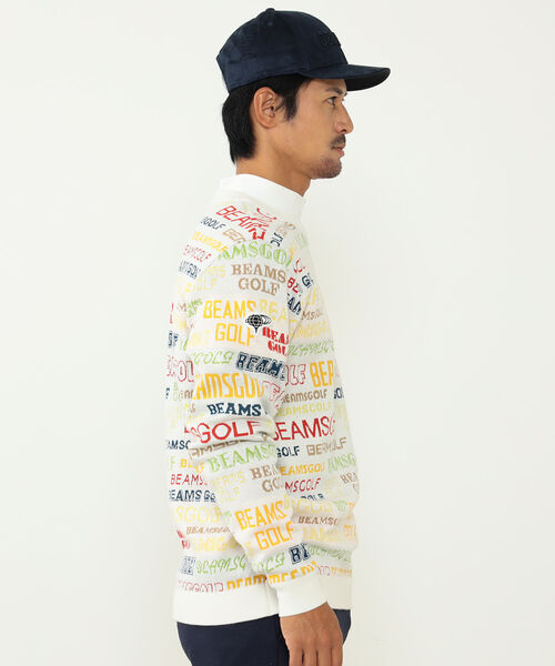 BEAMS GOLF（ビームス ゴルフ） 長袖ニット LARGE ネイビー メンズ