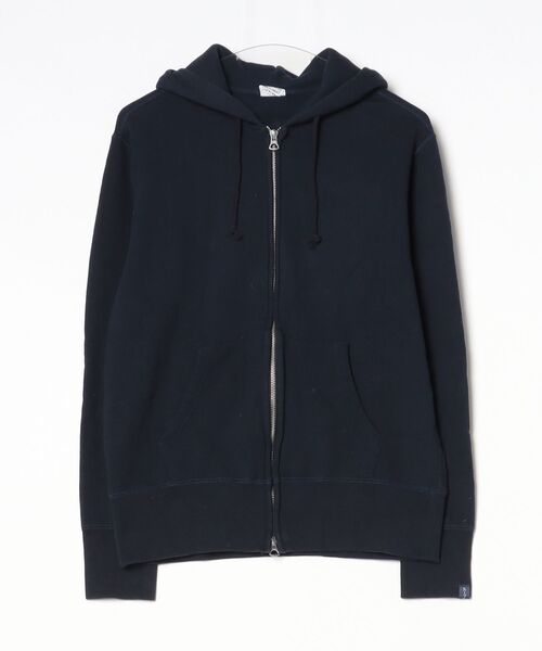 LOOPWHEELER（ループウィラー） ジップアップパーカー M ネイビー