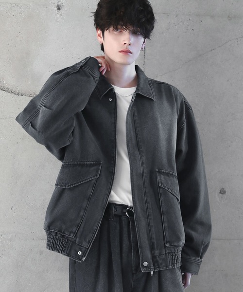 ETELIO」 デニムジャケット M ブラック メンズ : ZOZOTOWN Yahoo!店