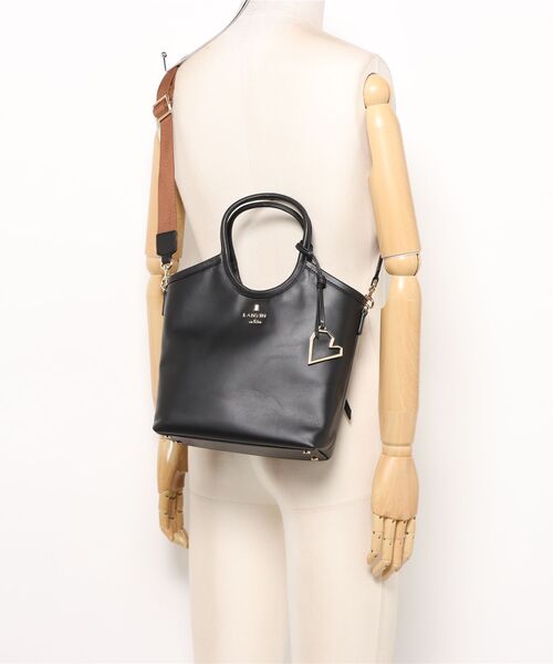 LANVIN en Bleu ハンドバッグ カリテ 2WAYハンドバッグ : ZOZOTOWN