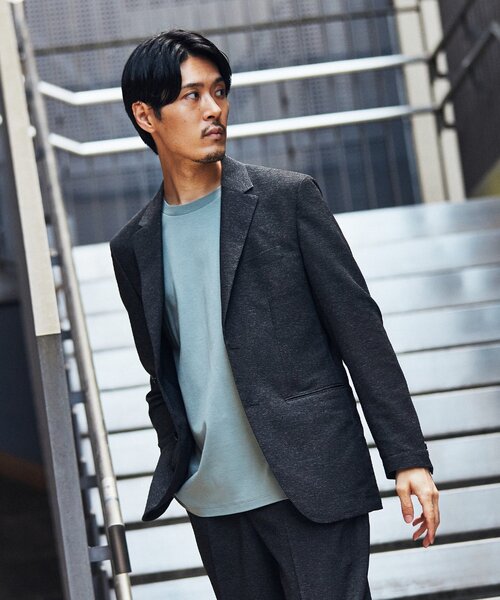 EDIFICE（エディフィス） テーラードジャケット LARGE カーキ メンズ