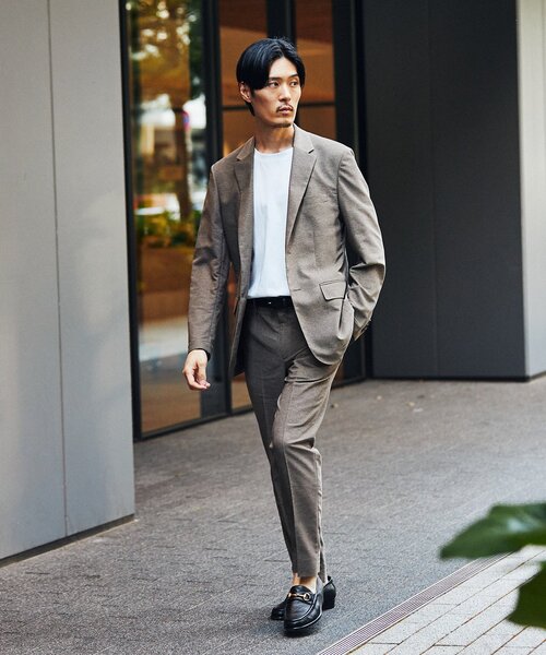 EDIFICE（エディフィス） テーラードジャケット LARGE カーキ メンズ