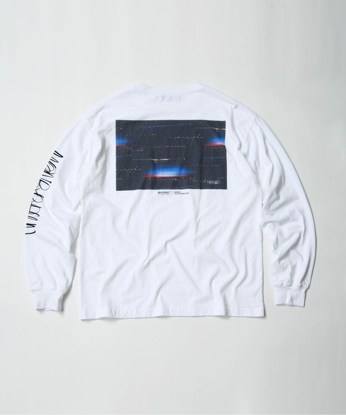 「MAGIC NUMBER」 長袖Tシャツ LARGE ホワイト メンズ_画像9