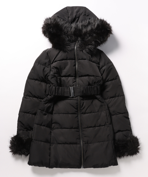 ちゃん　お値下げ！リゼクシー　ダウン　S RESEXXY（リゼクシー） ダウンコート SMALL ブラック レディース