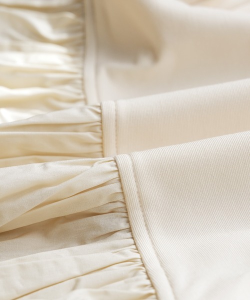 「reca」 長袖カットソー FREE ブラック レディース_画像9