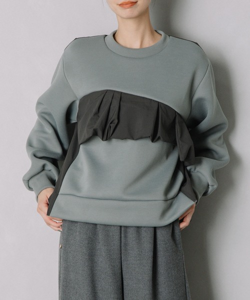 「MARECHAL TERRE」 長袖カットソー MEDIUM ブラック レディース_画像4