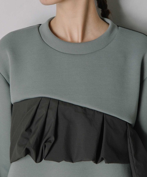 「MARECHAL TERRE」 長袖カットソー MEDIUM ブラック レディース_画像6