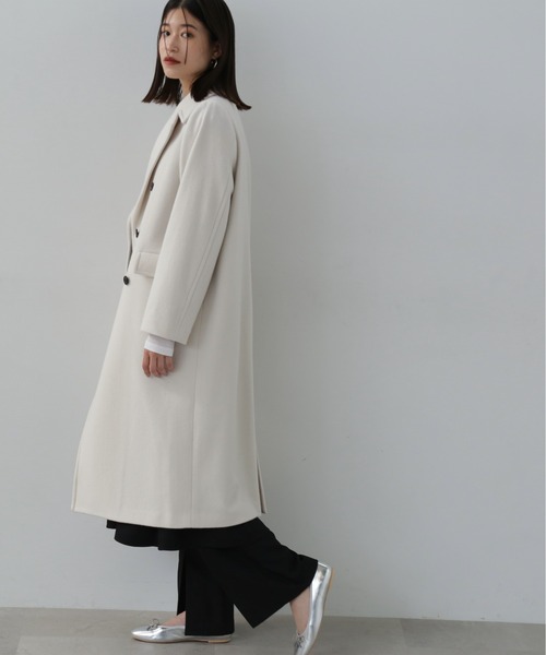 「N.(N. Natural Beauty Basic)」 チェスターコート MEDIUM キャメル レディース_画像7