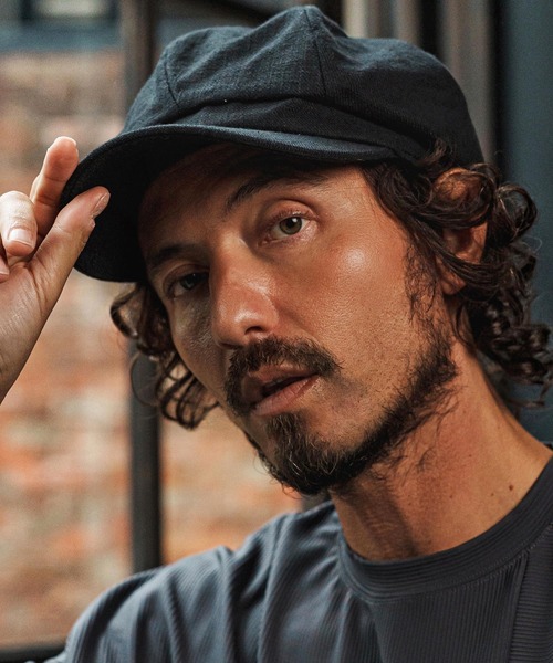 CAMBIO（カンビオ） 帽子 キャスケット mko13335- Cotton Linen