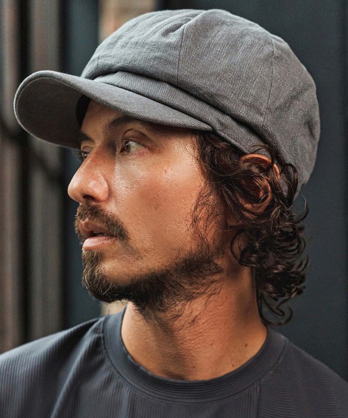 CAMBIO（カンビオ） 帽子 キャスケット mko13335- Cotton Linen
