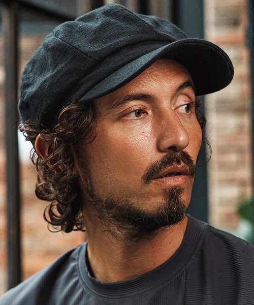 CAMBIO（カンビオ） 帽子 キャスケット mko13335- Cotton Linen