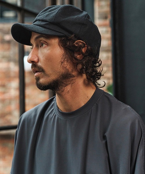 CAMBIO（カンビオ） 帽子 キャスケット mko13335- Cotton Linen