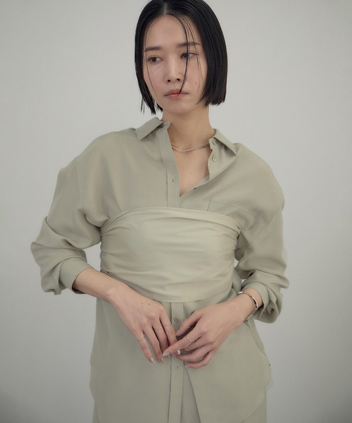 SALON adam et rope'（サロン アダム エ ロペ） ブラウス シャツ