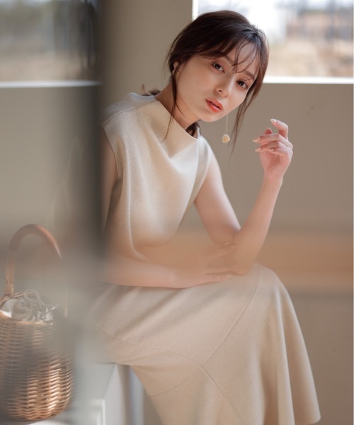 「anuans」 セットアップ FREE ベージュ レディース_画像3