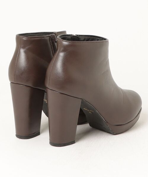 「LibertyDoll」 ショートブーツ M ダークブラウン レディース_画像2