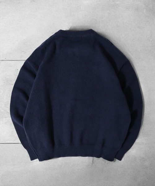 「JUNGLE STORM」 長袖ニット M オフホワイト メンズ_画像3