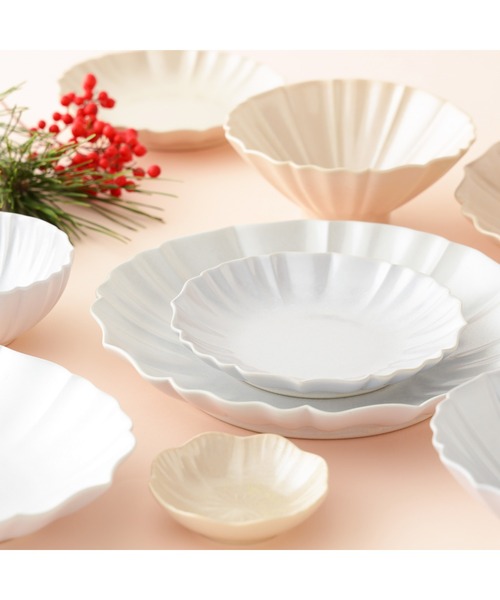 Francfranc（フランフラン） 食器 美濃焼 結晶釉 プレート S