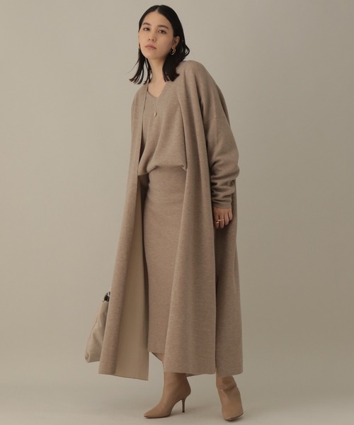 「Chaos」 長袖ニット FREE チャコールグレー レディース_画像6