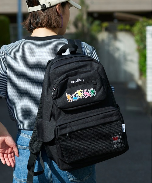 「Keith Haring」 リュック FREE ブラック レディース_画像5