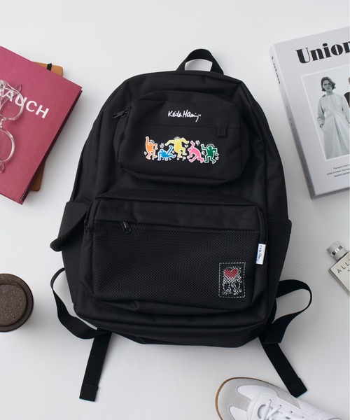 「Keith Haring」 リュック FREE ブラック レディース_画像6
