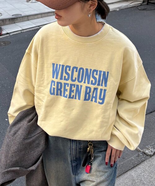 [CIAOPANIC TYPY] тренировочный cut and sewn MEDIUM голубой женский 