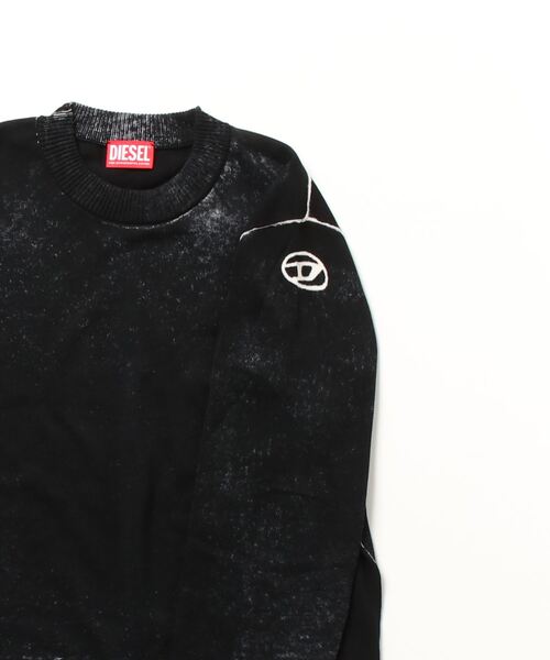 DIESEL」 長袖ニット X-LARGE ブラック メンズ DIESEL（ディーゼル 