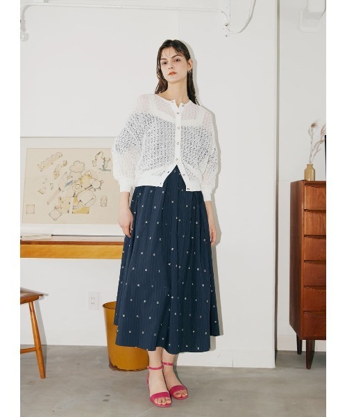 「COEL」 ニットカーディガン FREE ブラック レディース_画像3