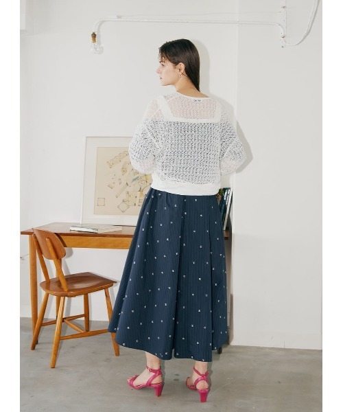 「COEL」 ニットカーディガン FREE ブラック レディース_画像4