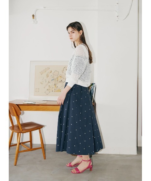 「COEL」 ニットカーディガン FREE ブラック レディース_画像8