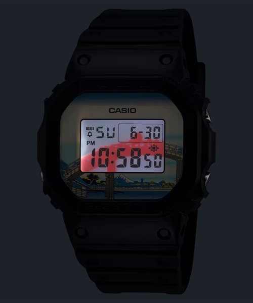 G-SHOCK 腕時計 G-SHOCK/ジーショック 葛飾北斎 HOKUSAI DW-5600KHFM25