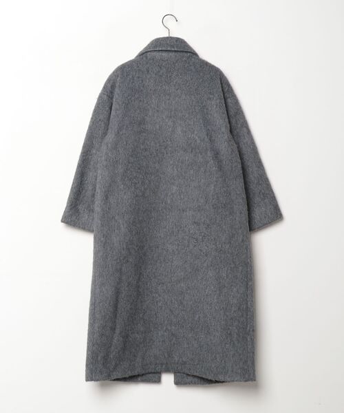 「DISCOAT」 チェスターコート M グレー レディース_画像2