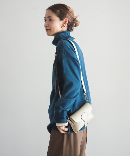 「NOMBRE IMPAIR」 タートルネックニット FREE グリーン レディース_画像3