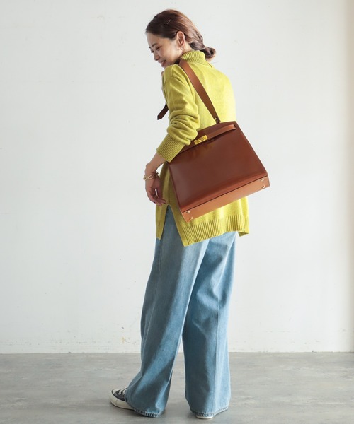 「NOMBRE IMPAIR」 タートルネックニット FREE グリーン レディース_画像5