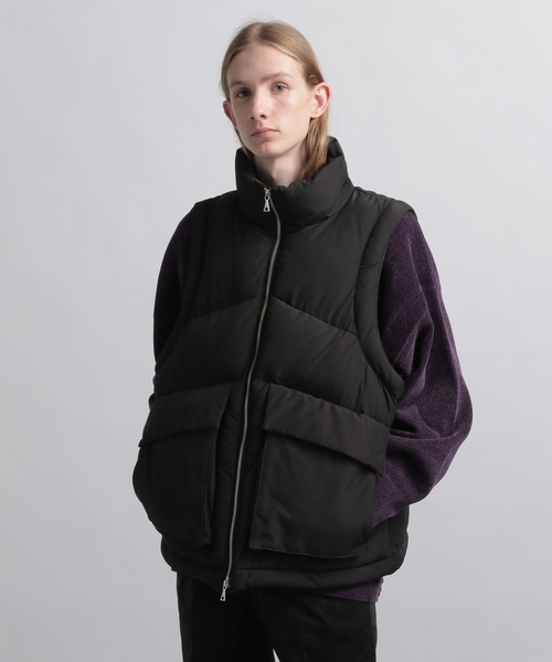 「HARE」 ベスト MEDIUM ブラック メンズ_画像2