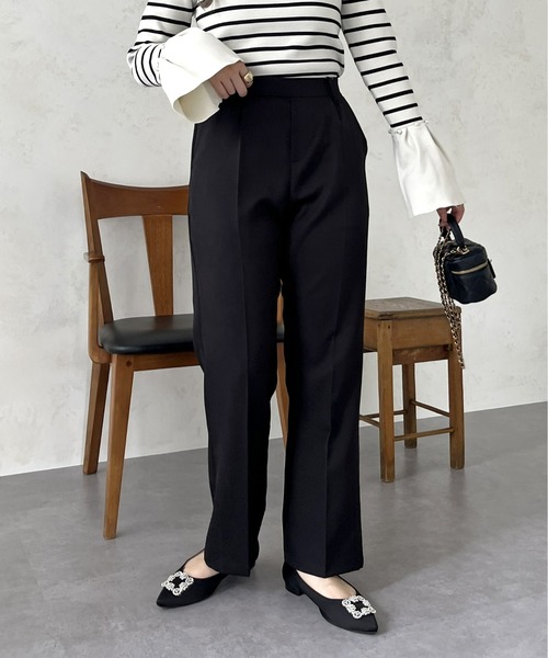 「prose verse」 スラックス - ブラック レディース_画像4