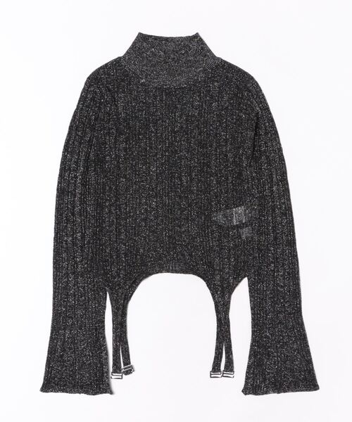 「HARE」 長袖ニット FREE ブラック レディース_画像2
