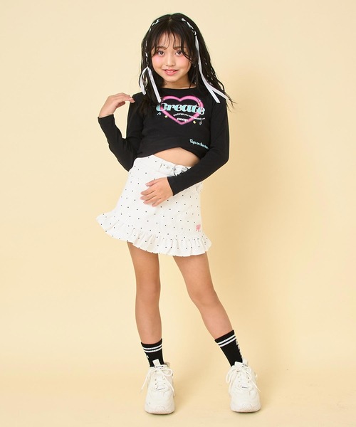 ANAP kids（アナップキッズ） tシャツ クロスデザイントップス キッズ