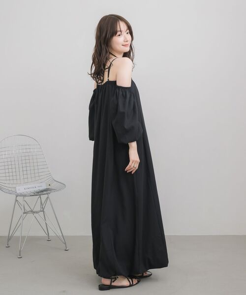 RETROGIRL（レトロガール） ワンピース バルーン2wayオフショルOP