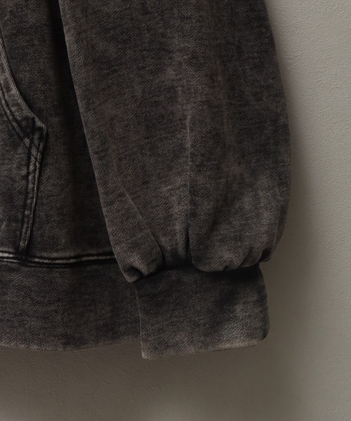 「welise」 ジップアップパーカー M グレー メンズ_画像2