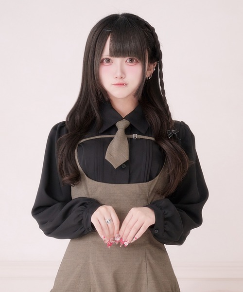 Pal elfy ブラウス シャツ ピンタックブラウス レディース : ZOZOTOWN