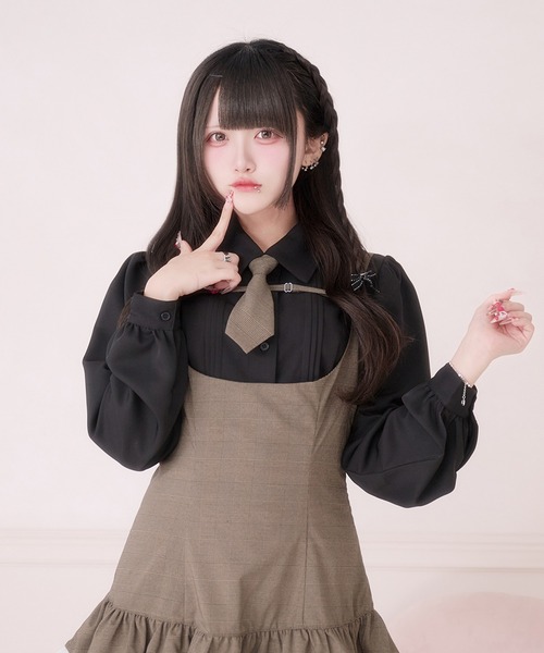 Pal elfy ブラウス シャツ ピンタックブラウス レディース : ZOZOTOWN