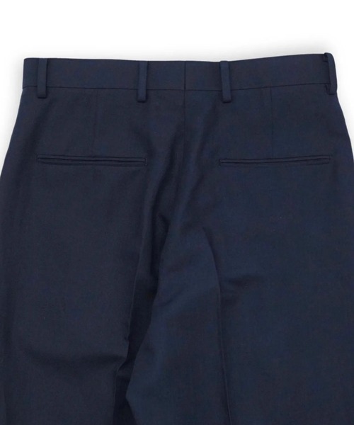 スラックス 「ATON」 TWIST WOOL LINEN STANDARD PANTS メンズ レディースの画像