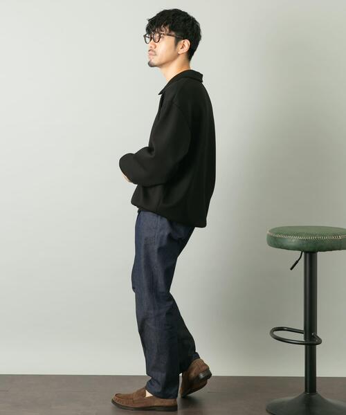 「URBAN RESEARCH ROSSO MEN」 長袖Tシャツ LARGE ネイビー メンズ_画像3