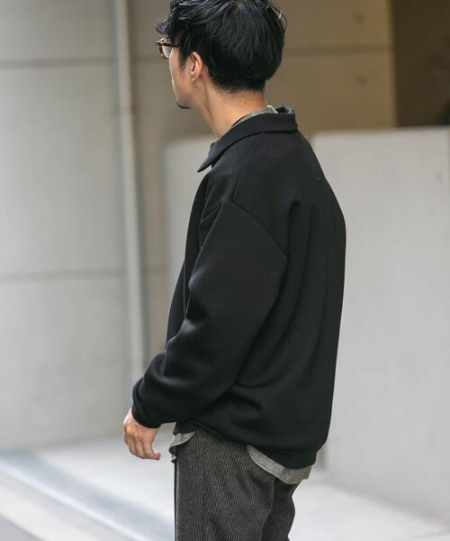 「URBAN RESEARCH ROSSO MEN」 長袖Tシャツ LARGE ネイビー メンズ_画像9