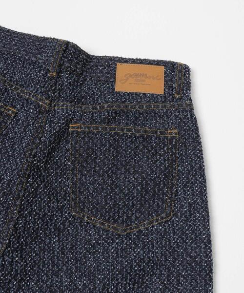 GANNI（ガニー） ジーンズ デニム デニムパンツ GANNI TWEED DENIM