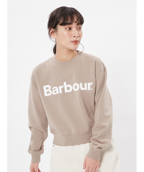 「Barbour」 スウェットカットソー MEDIUM アイボリー レディース_7