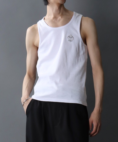 新品 デッドストック TENDERLOIN TANK 霜降り タンクトップ SITRY（シトリー） タンクトップ Line Stone Teleco Tank Top/ライン