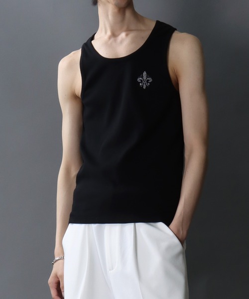 SITRY（シトリー） タンクトップ Line Stone Teleco Tank Top/ライン