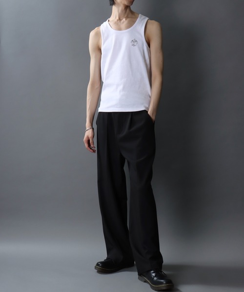 SITRY（シトリー） タンクトップ Line Stone Teleco Tank Top/ライン